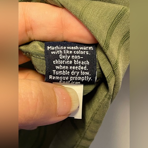 - Croft & Barrow Men’s Button Up Casual Long Sleeve Shirt Size XXL - Picture 5 of 7